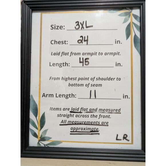 LuLaRoe Julia T-shirt Dress Size 3XL Black Floral Stretch NEW - Picture 9 of 9